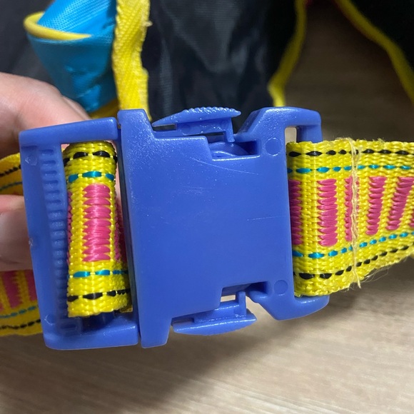 Vintage Retro 90’s Rucanor Athletic Colourful Fanny Pak / Pack - Picture 9 of 9